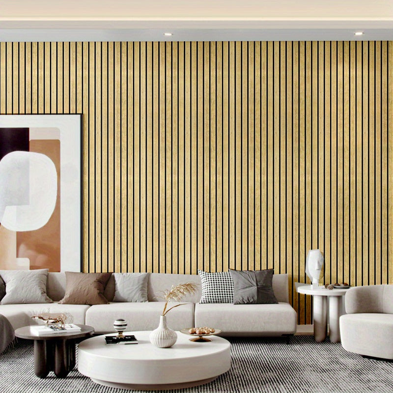 Acoustic wooden panel (300 cm × 40 cm)